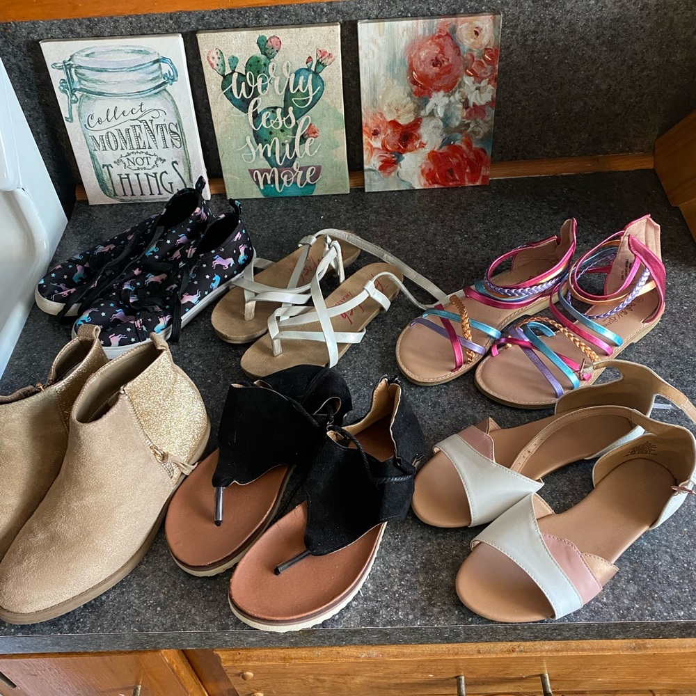 Little girl shoes